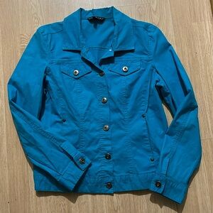 Womens Turquoise Baccini Jacket